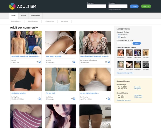 Adult Sex Community Logo