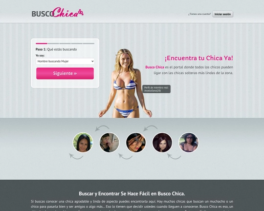 Busco Chica Logo