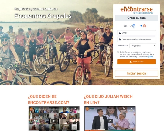Encontrarse.com Logo